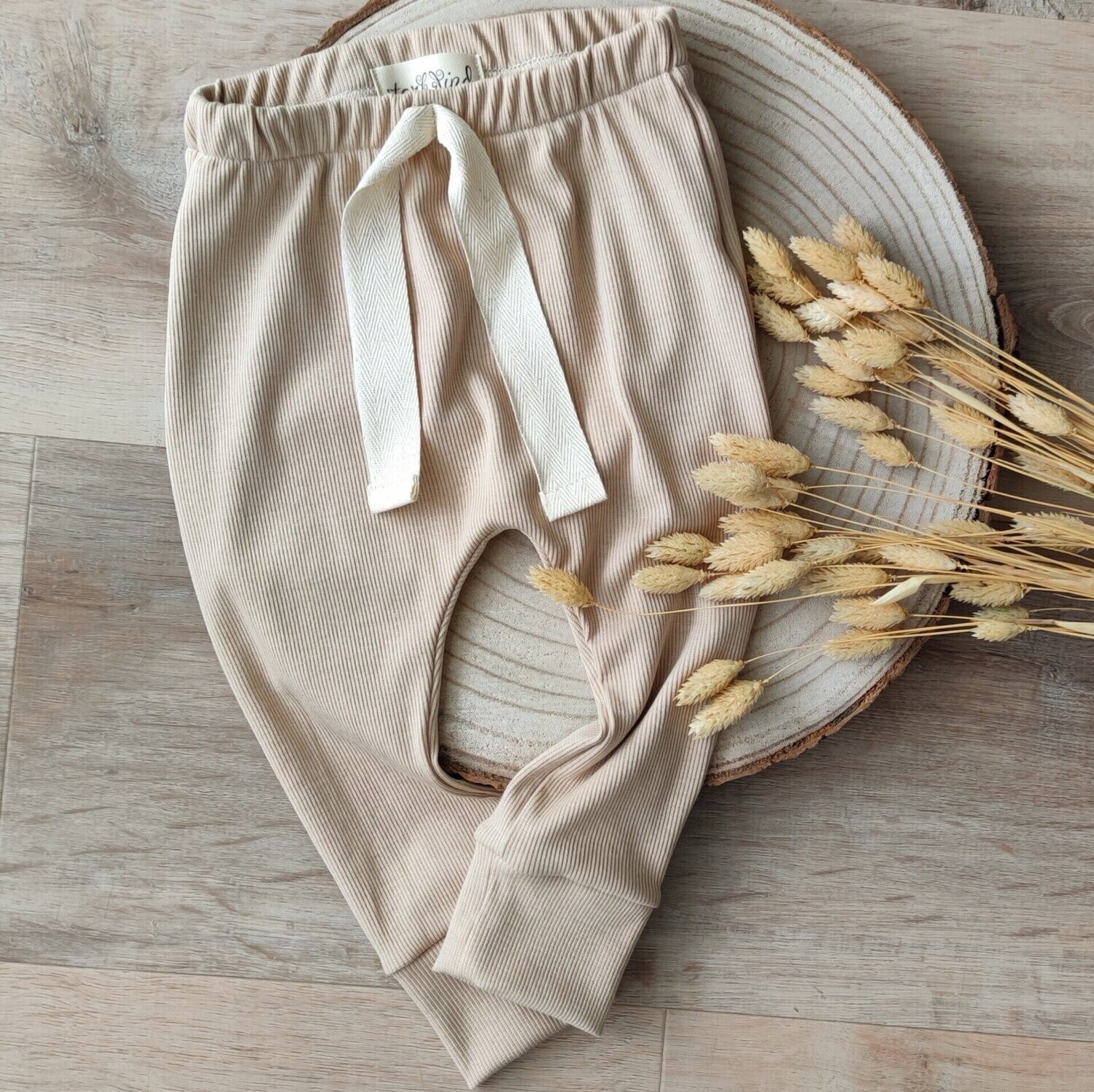 Rib Pants - Cappuccino