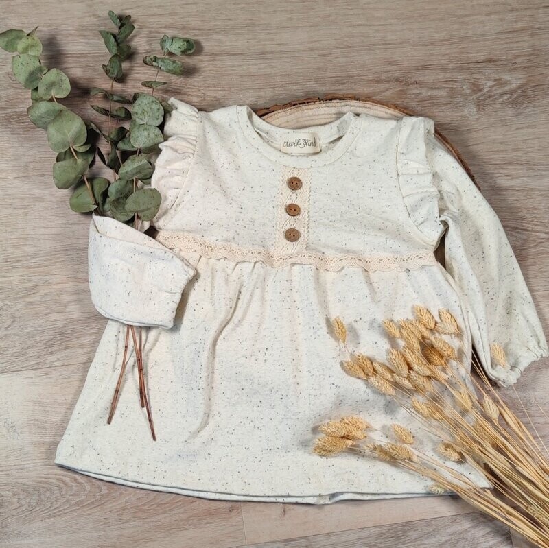 Tunika - Konfetti beige