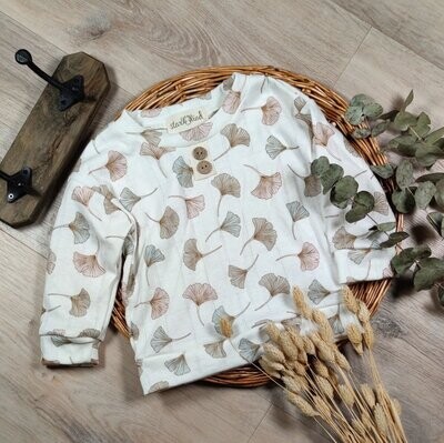 Musselin Pullover - Ginkgo