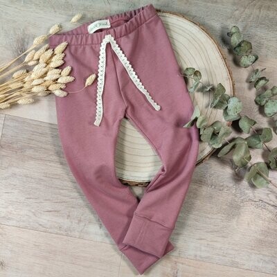 Soft Sweat Leggings - Mauve
