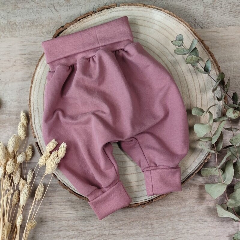 Mitwachshose - Soft Sweat - Mauve