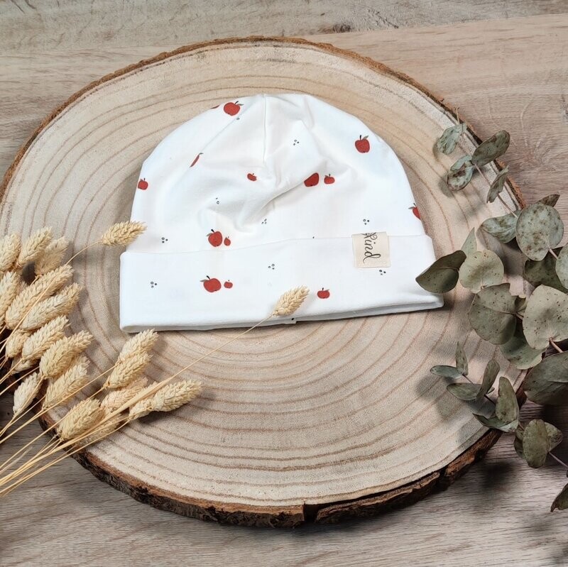 Jersey Mütze - kleiner Apfel - Kopfumfang 44-46 cm