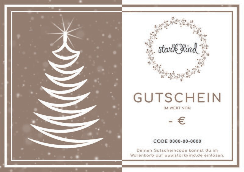 Digitaler Geschenkgutschein - Weihnachten