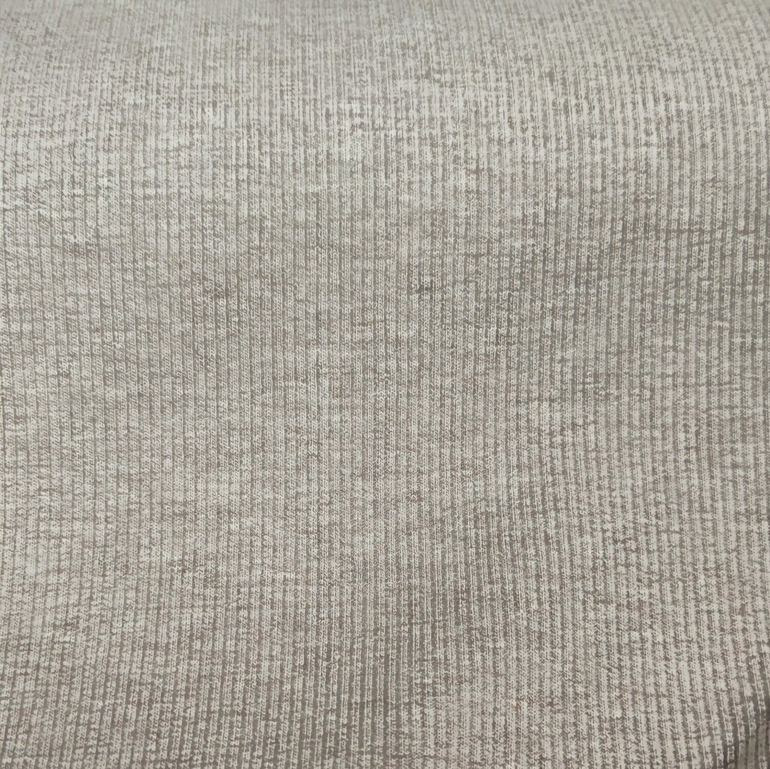Rib Pullover (dickerer Stoff) mit Knopfleiste - Hellbraun