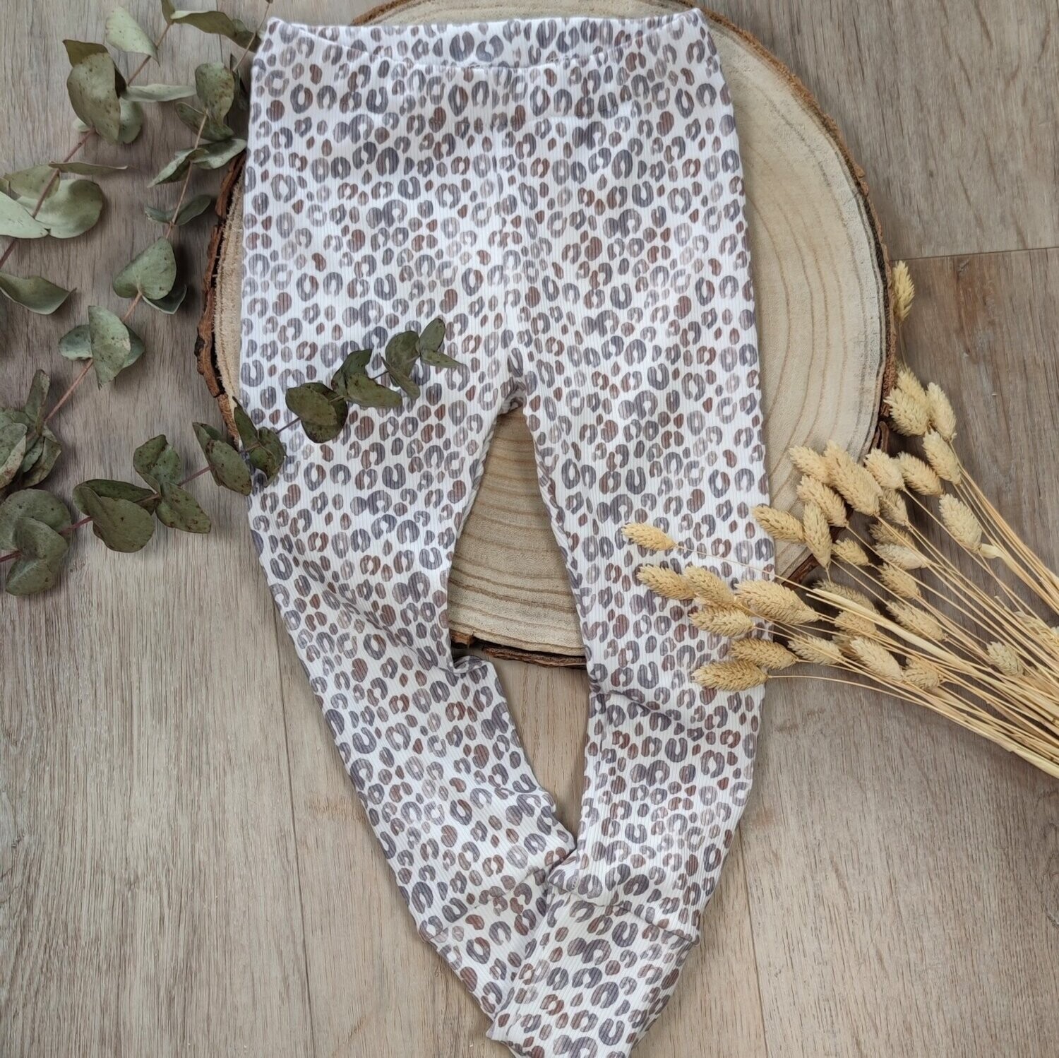 Rib Leggings - Leo