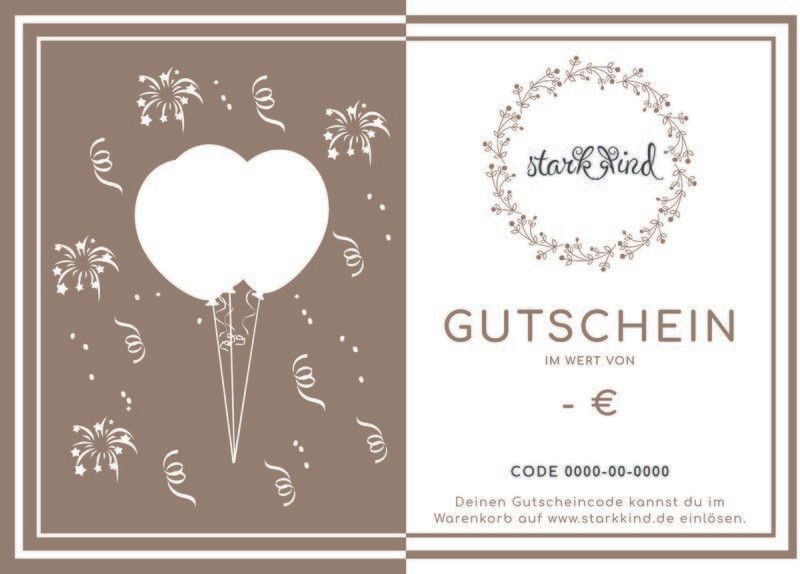 Digitaler Geschenkgutschein - Ballon