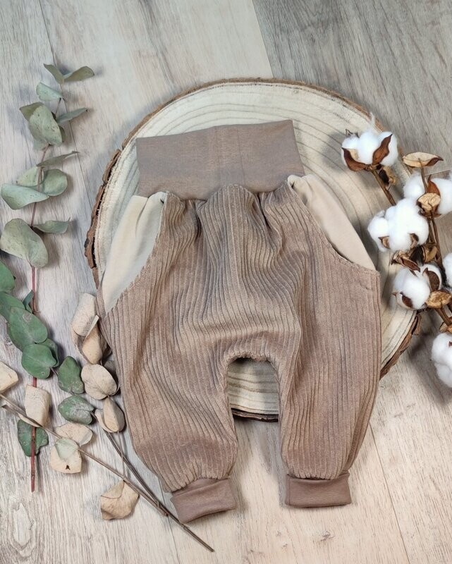 (Sofortkauf) Pants Cord mit Taschen - Camel - Gr. 62/68