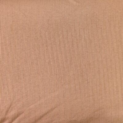 Rib Jersey Pullover mit Volant - Camel Rib Jersey Pullover mit Volant - Camel
