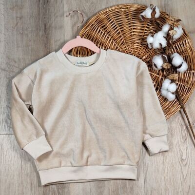 Nicki Pullover - Hellbeige