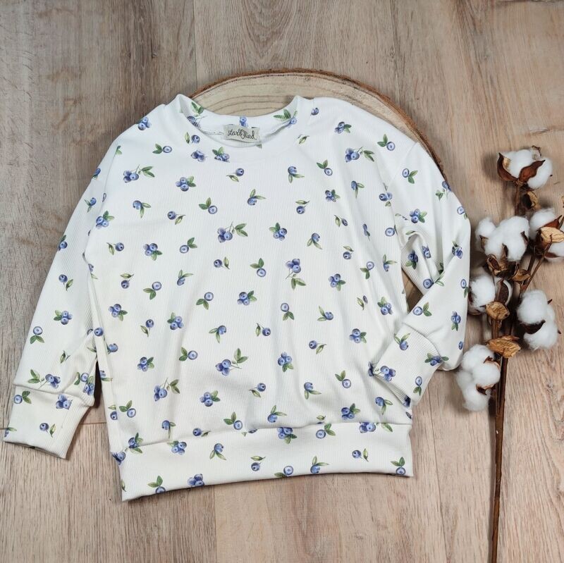 Pullover Rib Jersey - Blueberry