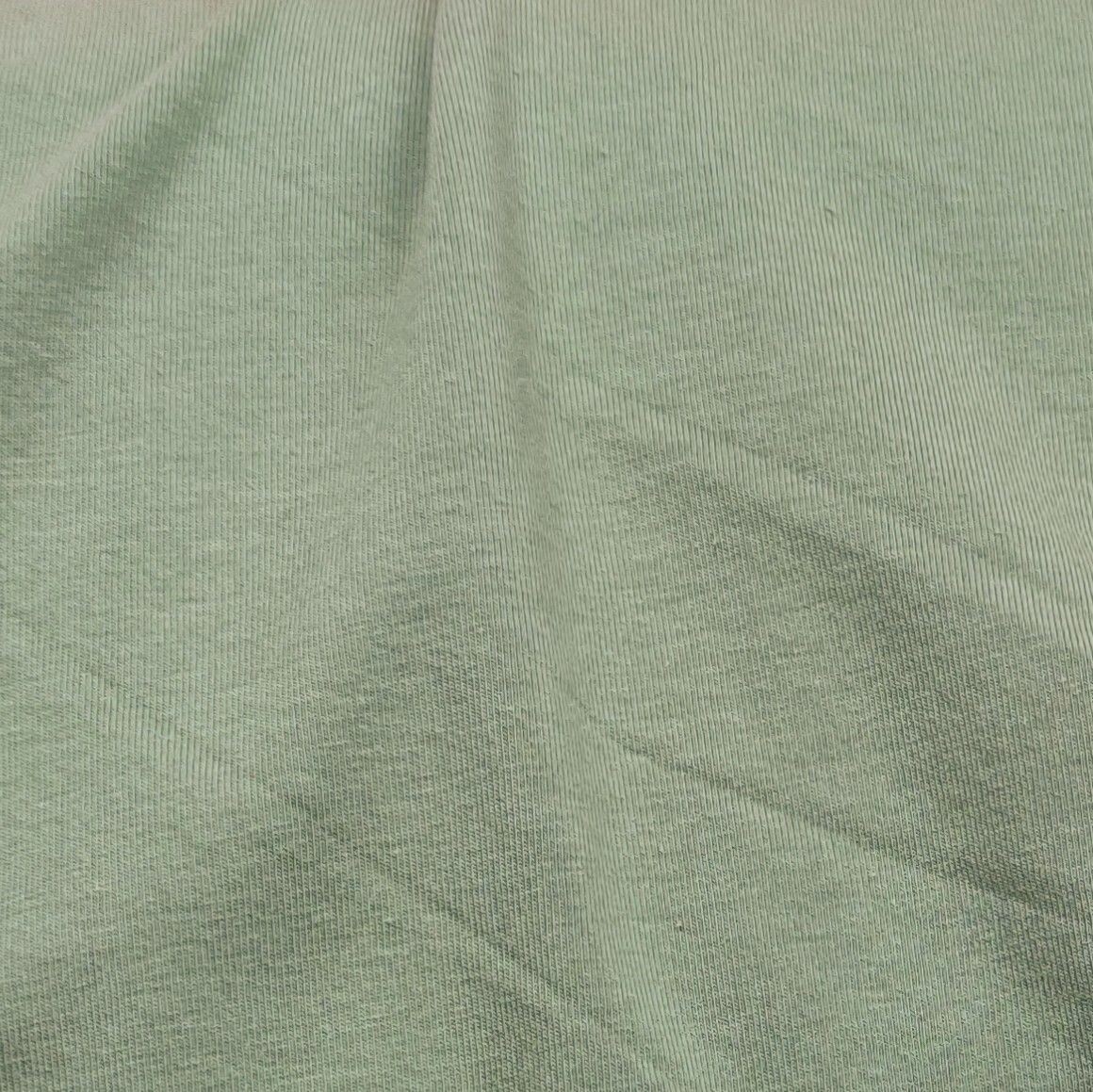 Longsleeve mit Volant - Moosgrün