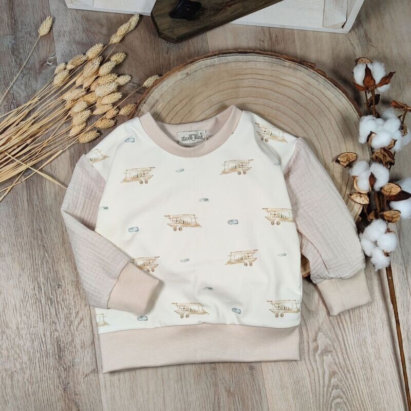 Pullover - Jersey & Musselin kleiner Flieger
