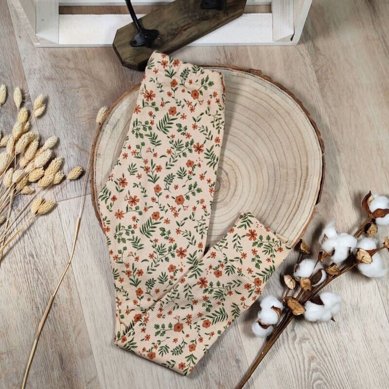 Rib Leggings - Retro Bloom