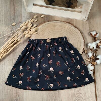 Rock - Boho Flowers Dark Blue