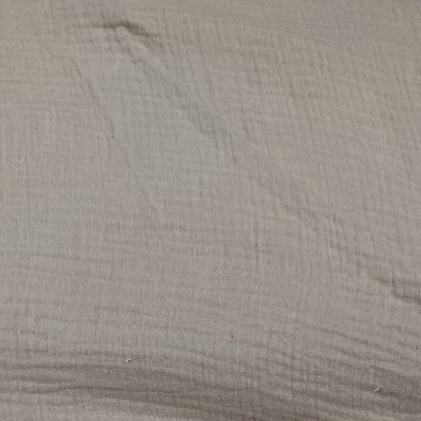 Mitwachshose Musselin - Taupe