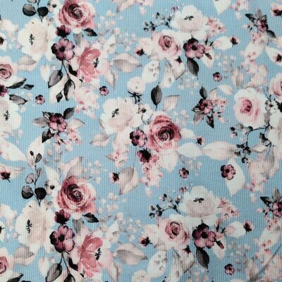 T-Shirt - Rosentraum Blau