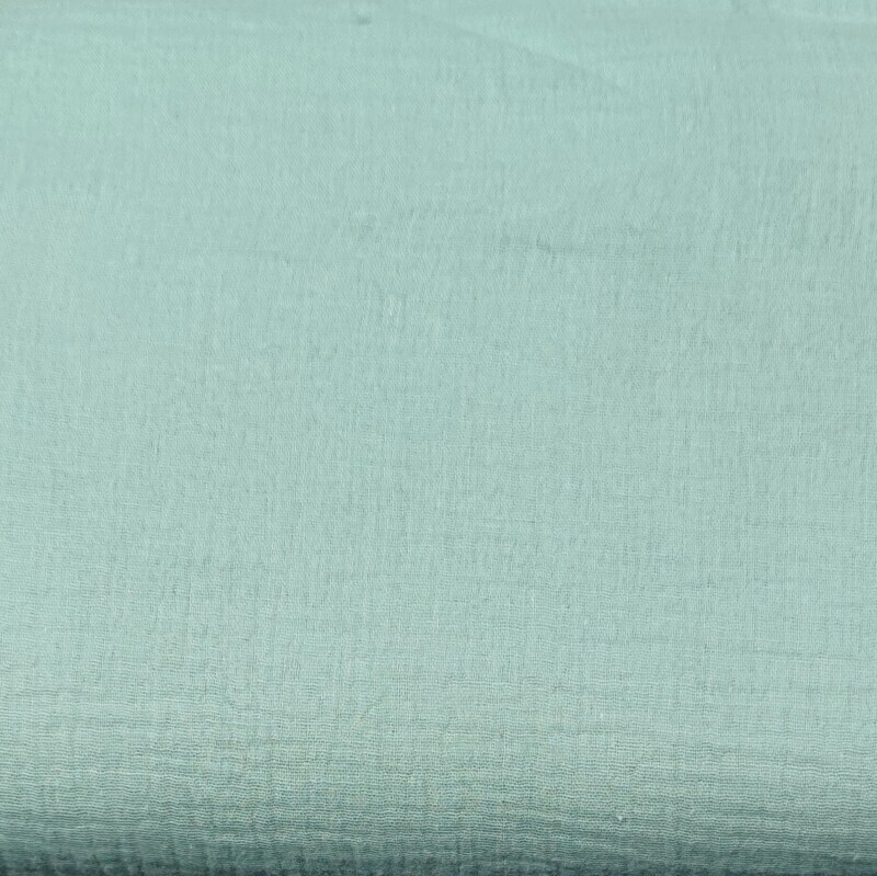 Rüschen T-Shirt - Musselin Seegrün