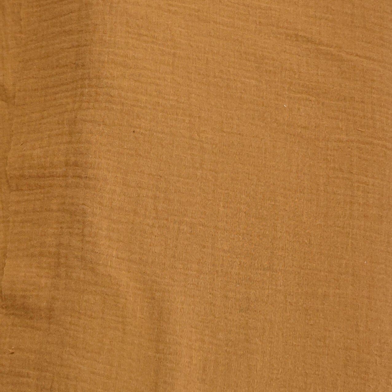 Rüschen T-Shirt - Musselin Dark Ocker