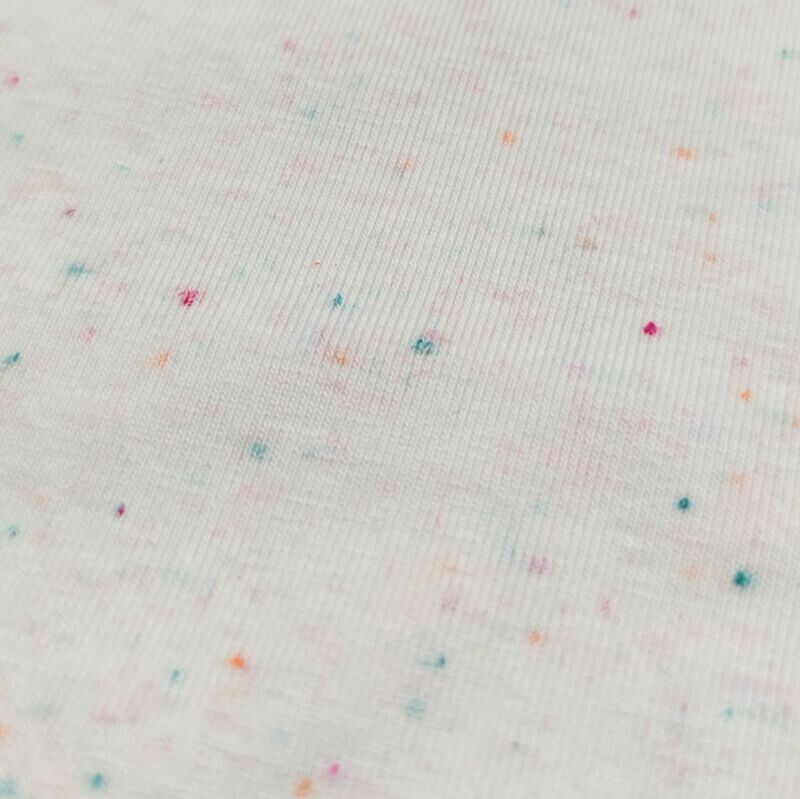 Rüschen T-Shirt - Konfetti Bunt