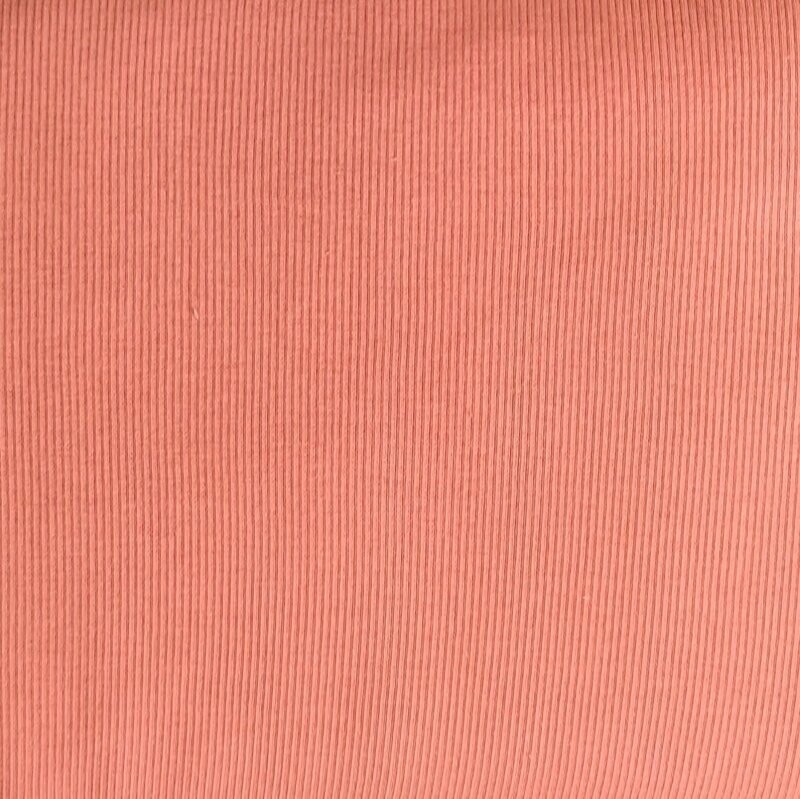 T-Shirt - Rib Jersey Dark Apricot