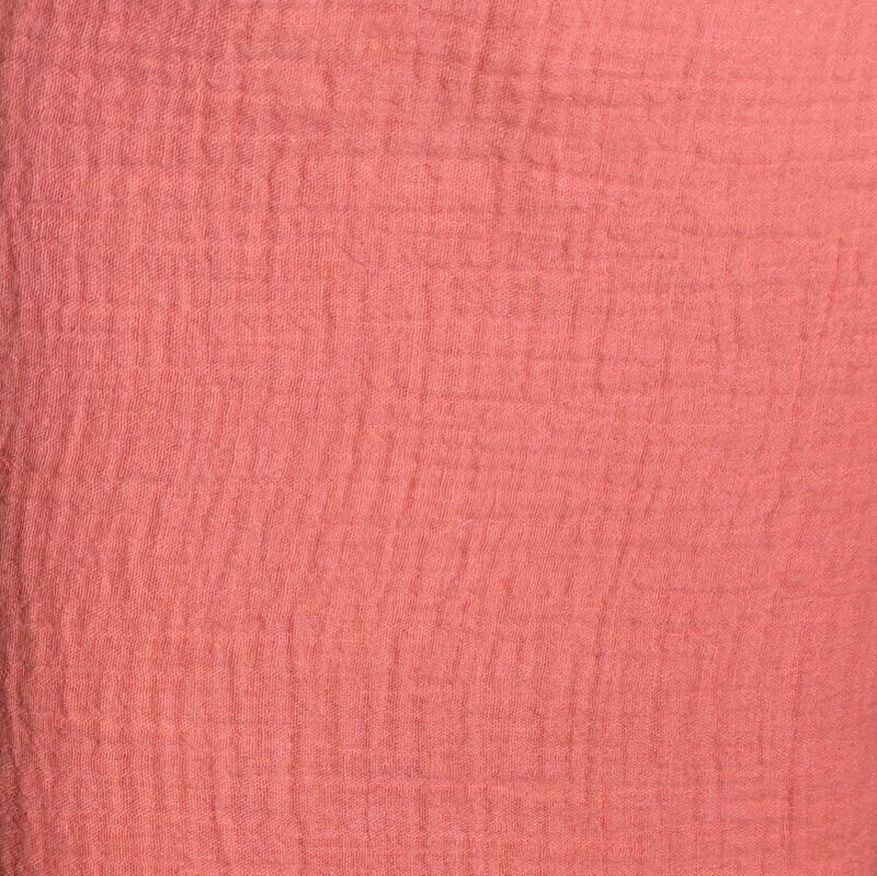 Musselin Hose - Koralle