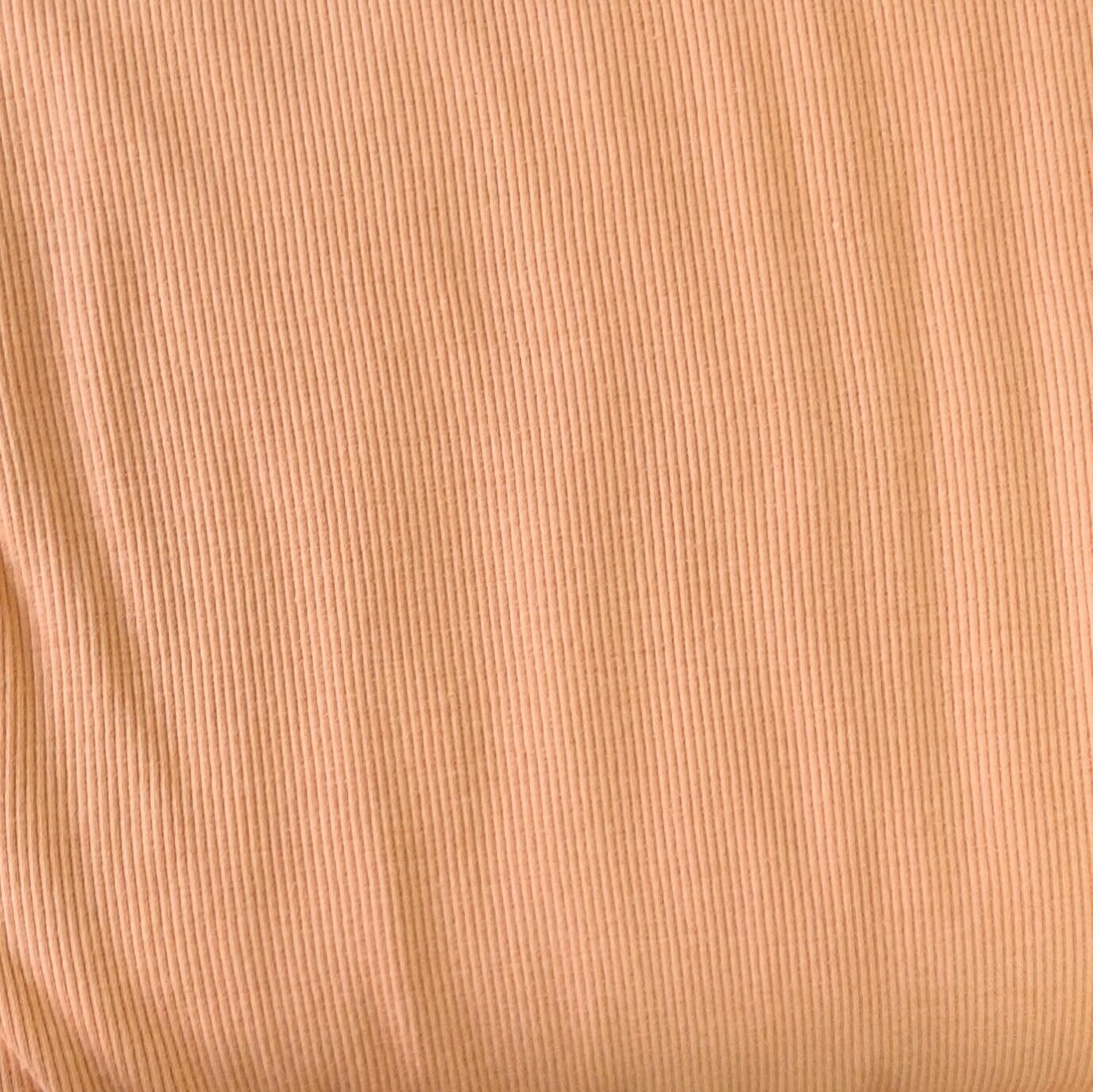 Rock - Rib Jersey Pfirsich