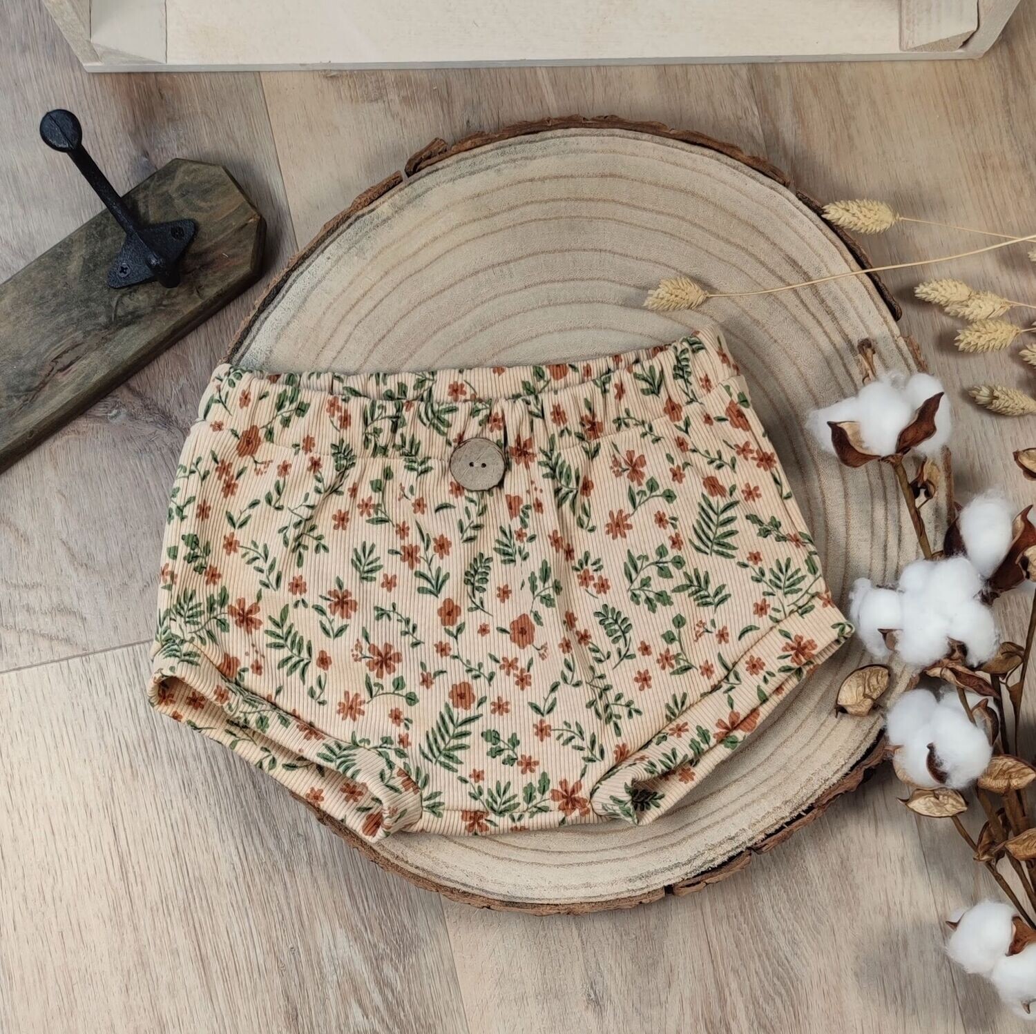 Bummie Rib Jersey - Retro Bloom