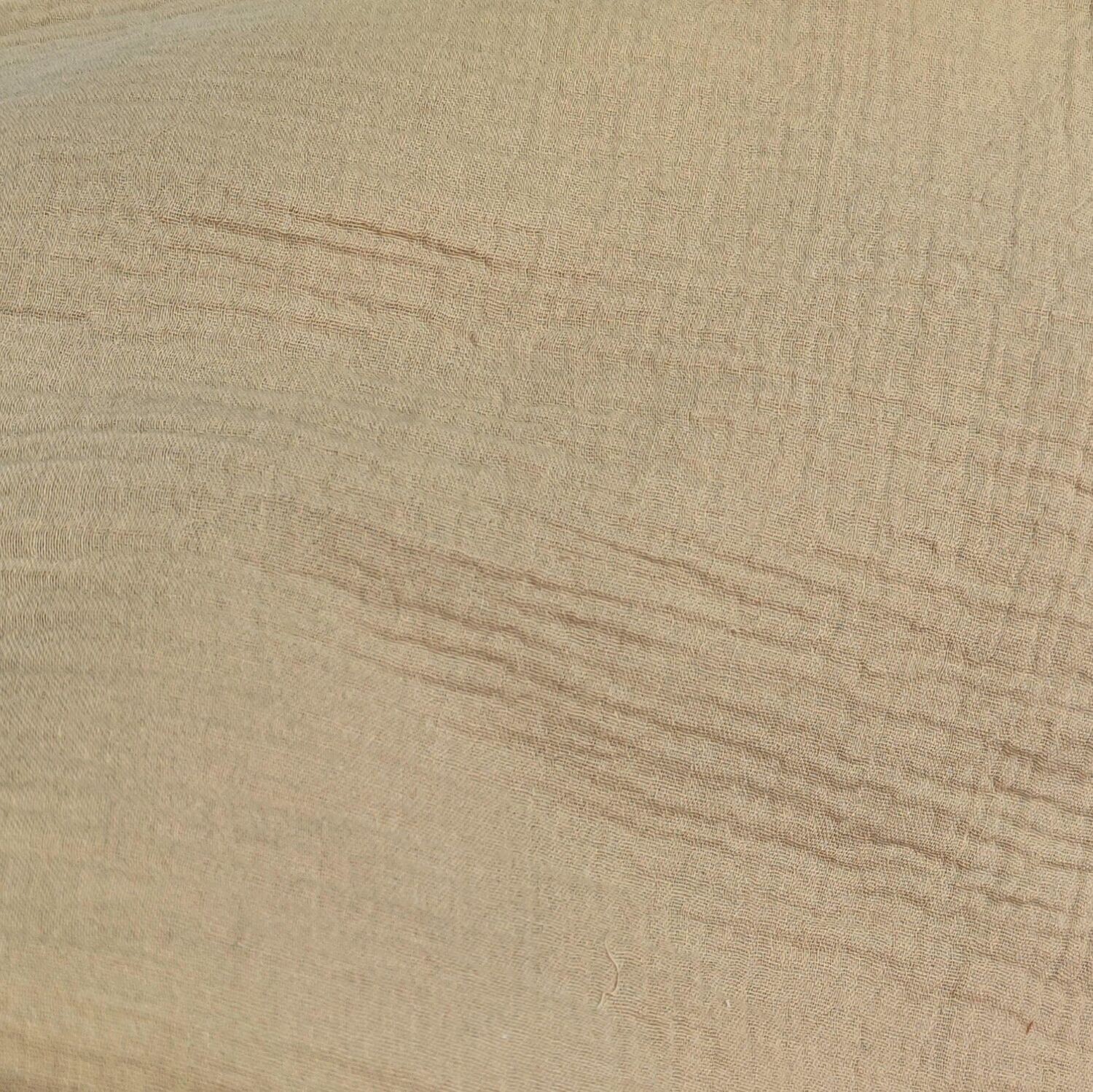 Musselin Longsleeve - warmes Beige
