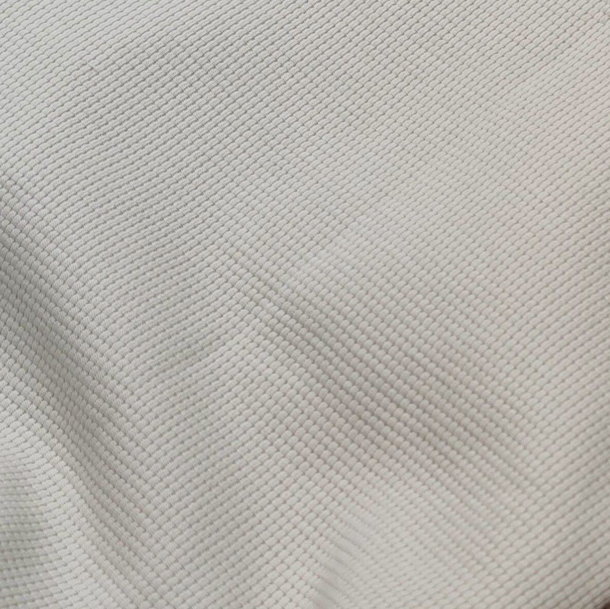 Waffeltrick Pullover mit Volant  - Natur