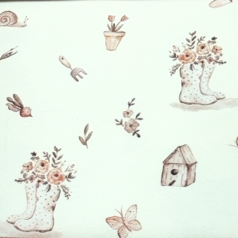 Mitwachshose - French Terry Autumn Garden