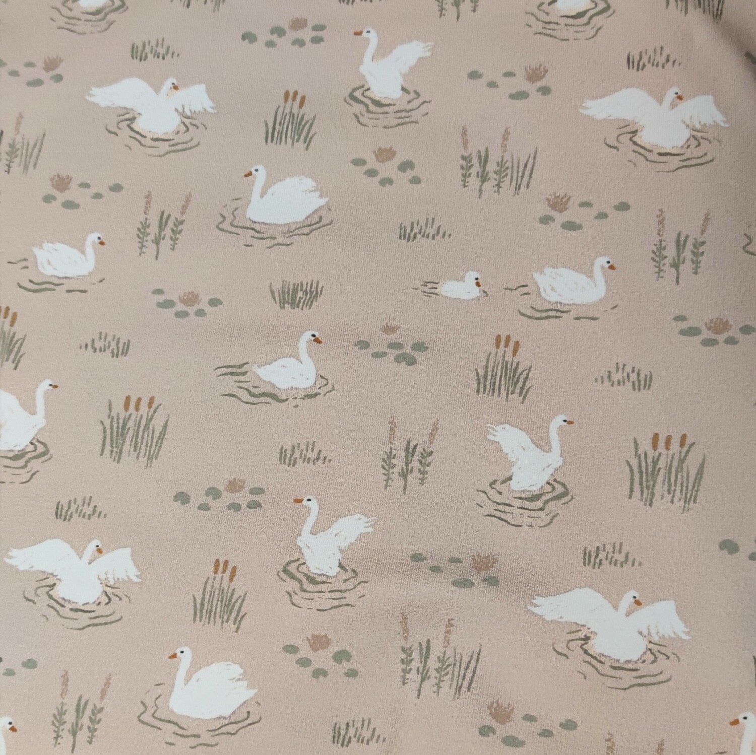 Mitwachshose - French Terry kleiner Schwan Design 