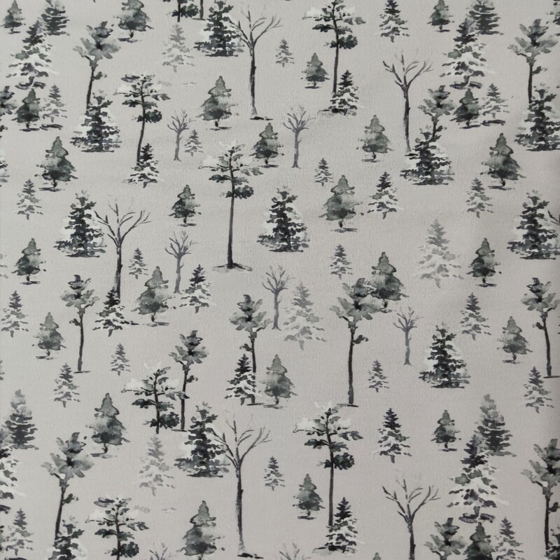 Mitwachshose - French Terry Snow Forest 