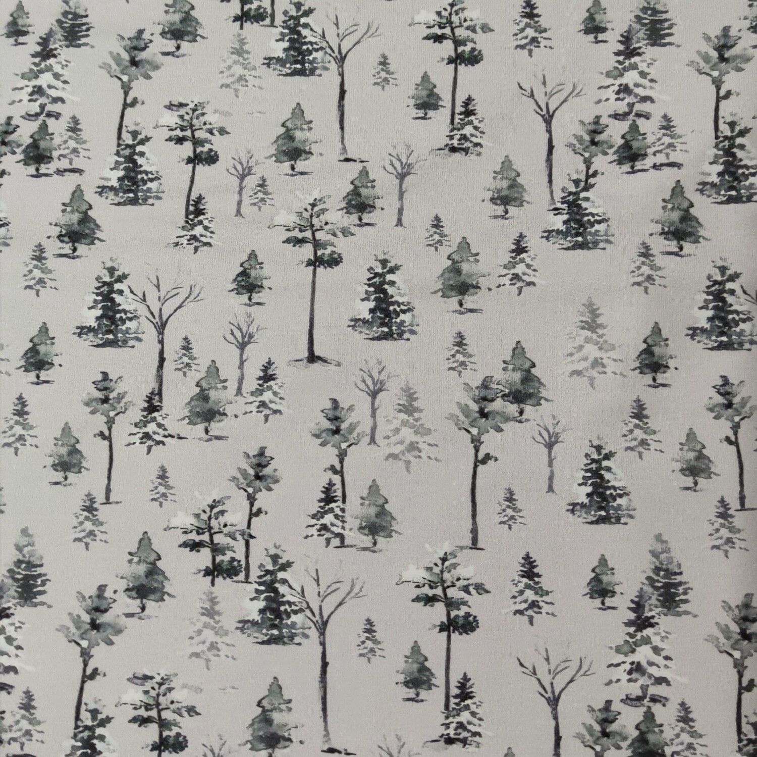 Mitwachshose - French Terry Snow Forest 