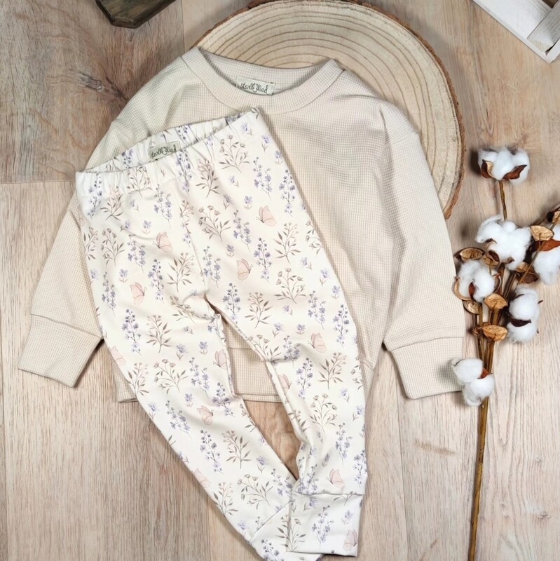 Leggings - French Terry Little Butterfly