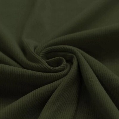 Rib Jersey Pants - Dark Olive 