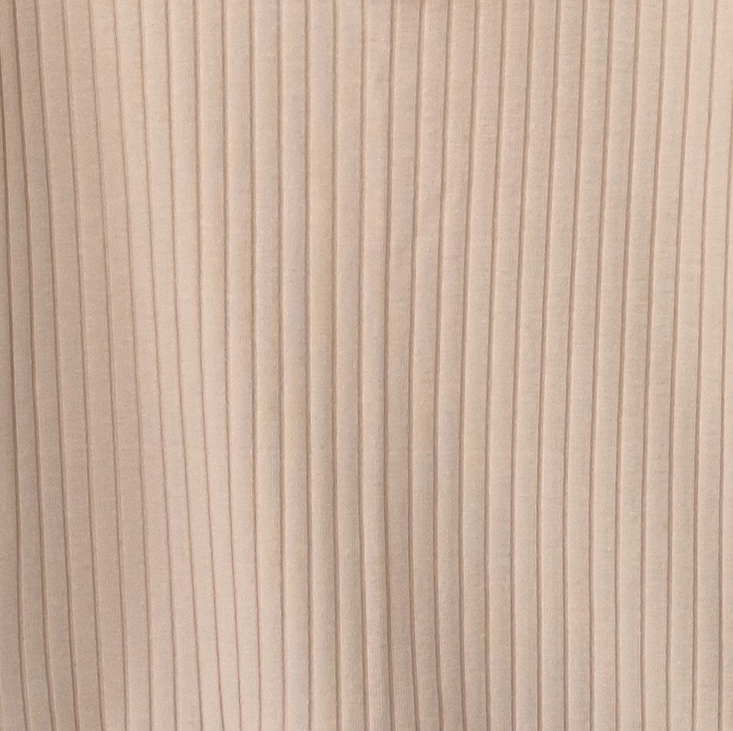 Breit-Rib Mütze - Nude Beige