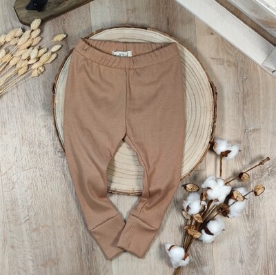 Leggings - Rib Jersey Kakao