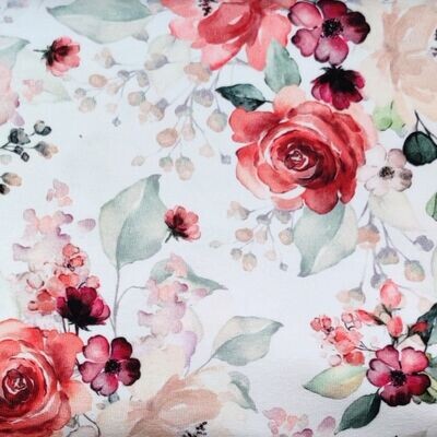 Jersey Pullover mit Rüsche - Rote Rosen