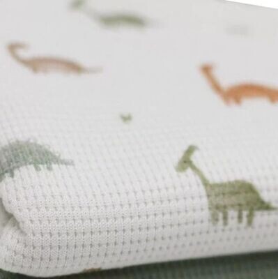 Leggings - Waffelstrick Kleine Dinos Leggings - Waffelstrick Kleine Dinos