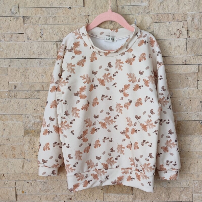 Pullover - French Terry Autumn Leaves 