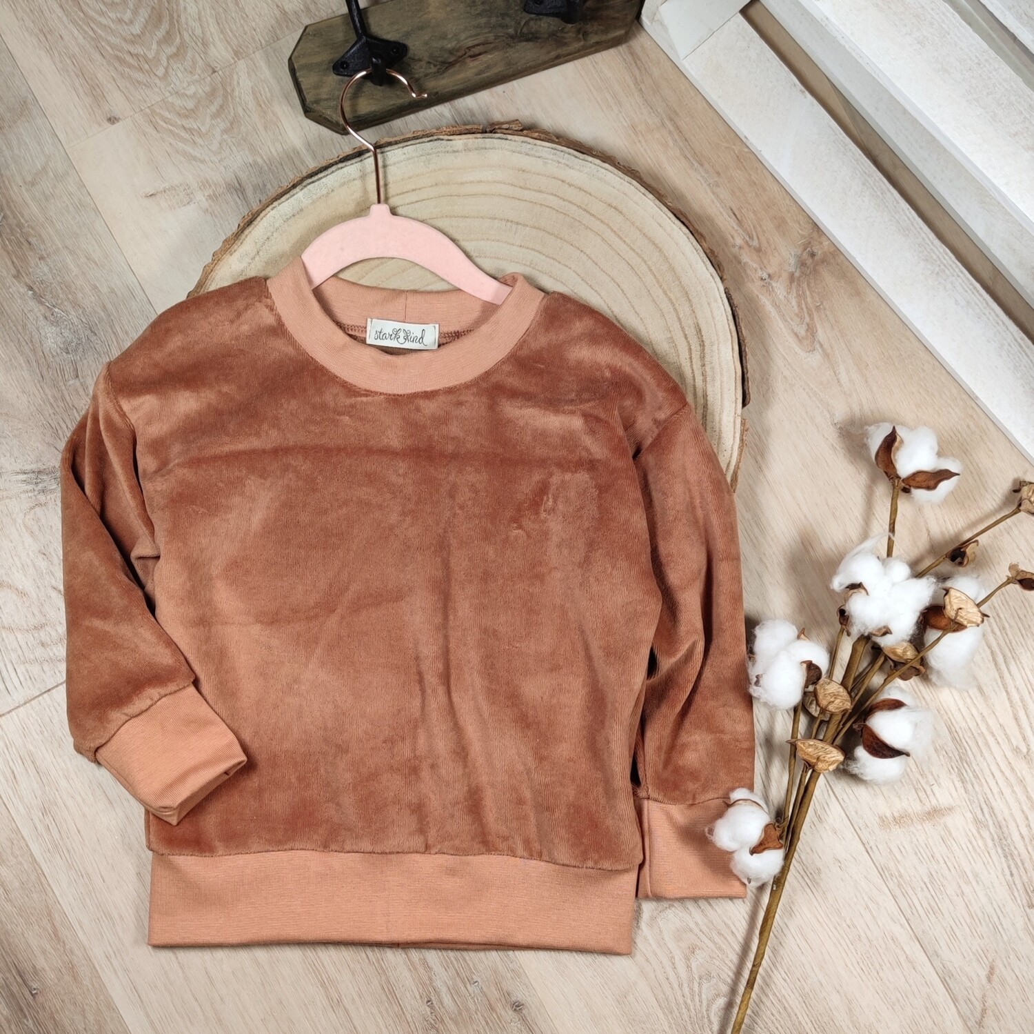 Nicki Pullover - Lehmbraun