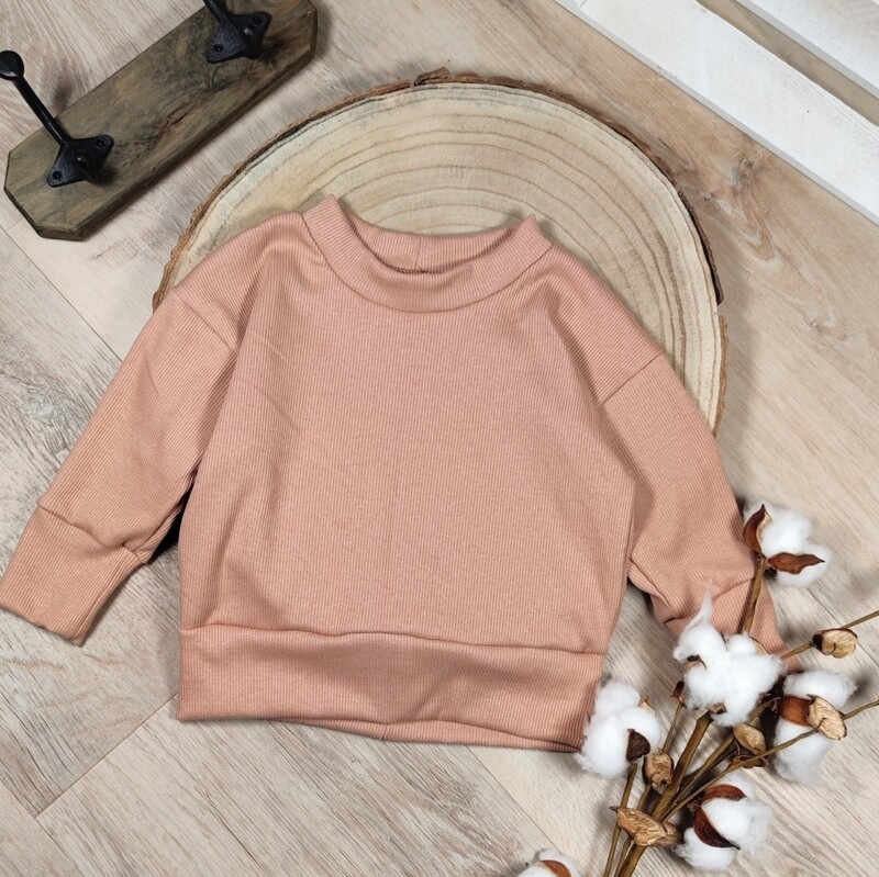 Rib Pullover - Camel
