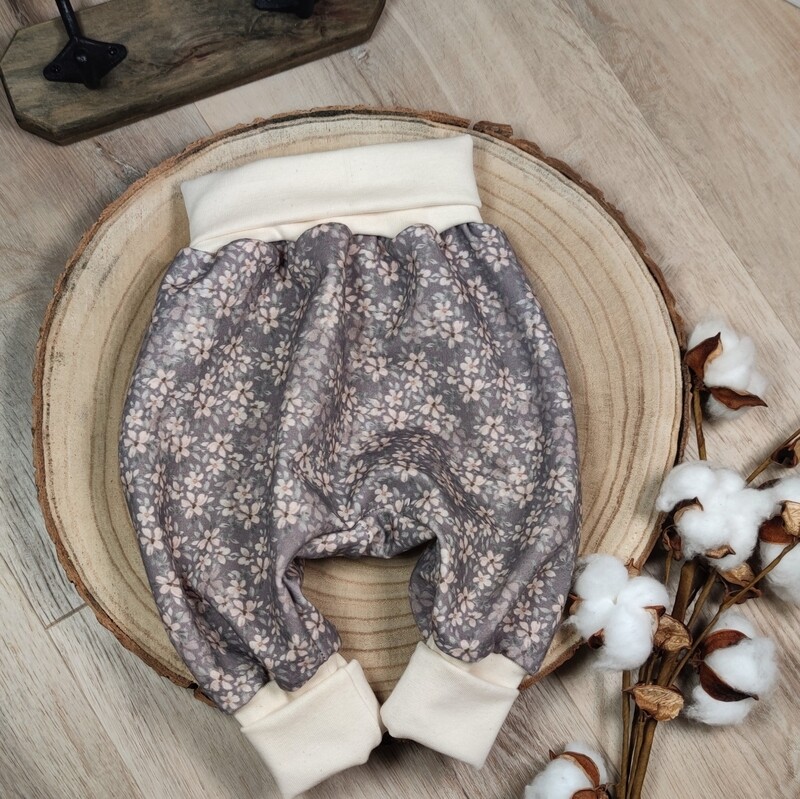 Mitwachshose Soft Sweat - Dusty Mauve Blossom 
