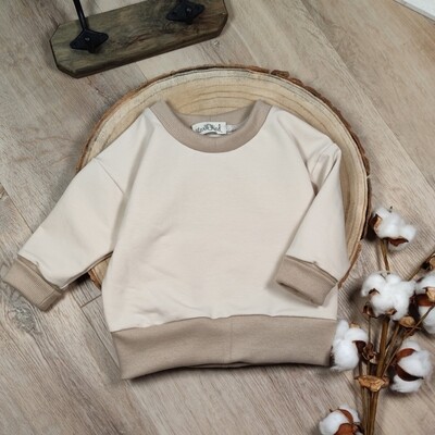 Pullover - French Terry Natur 