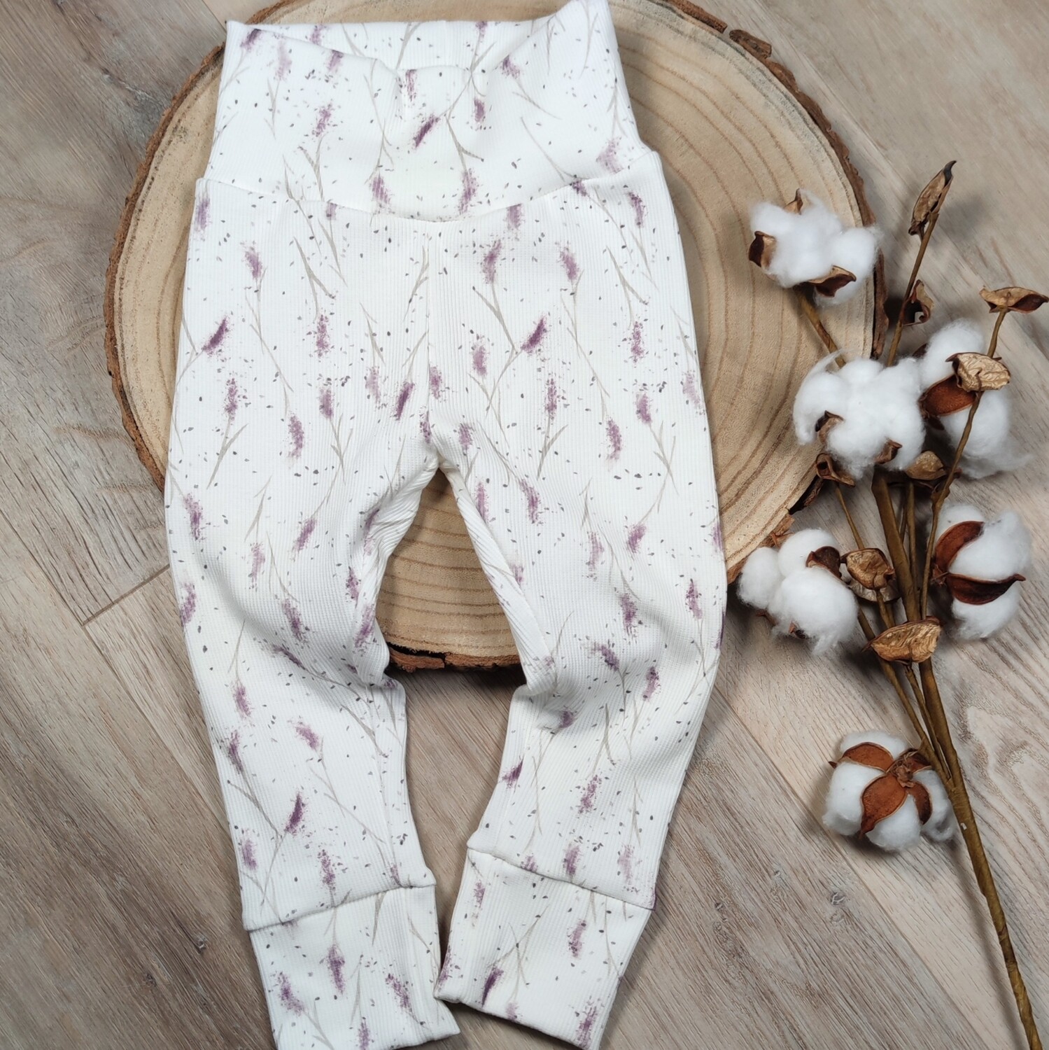 Leggings - Rib Jersey Lavendel 