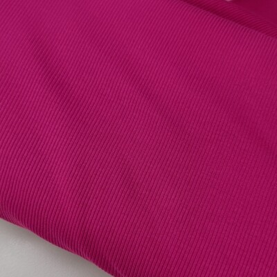 Rib Pants - Magenta 