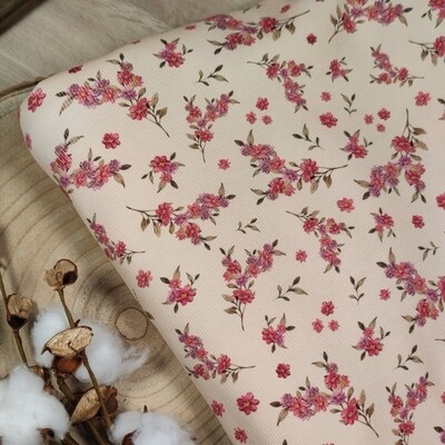 Rib Mütze - Frühlingsblüten 