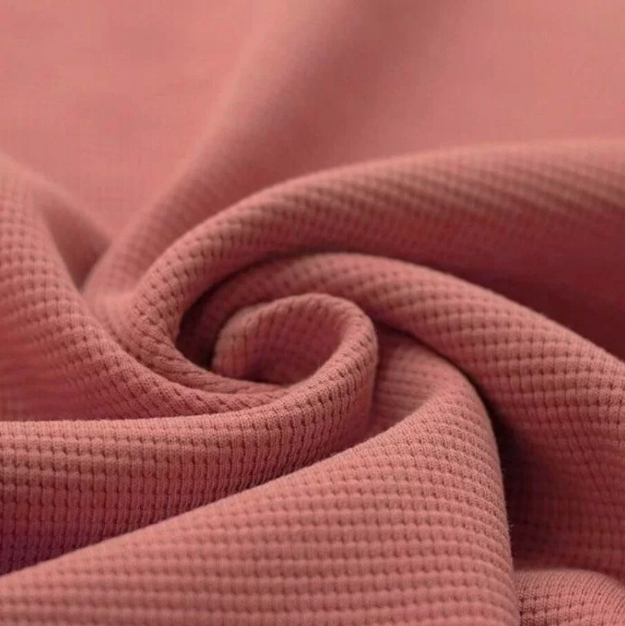 Pants - Waffelstrick Dark Apricot 
