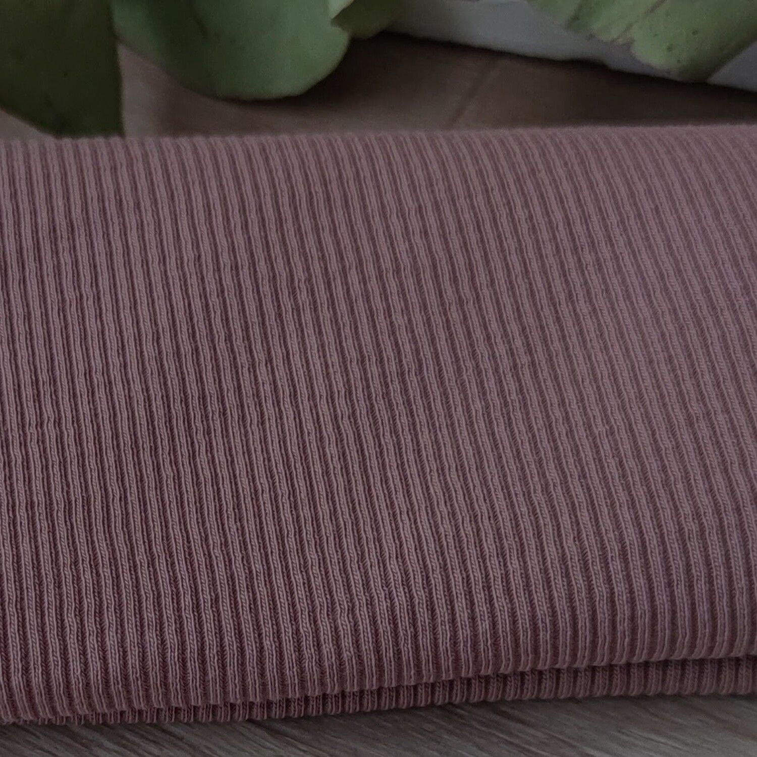 Rib Jersey Pullover - Mauve
