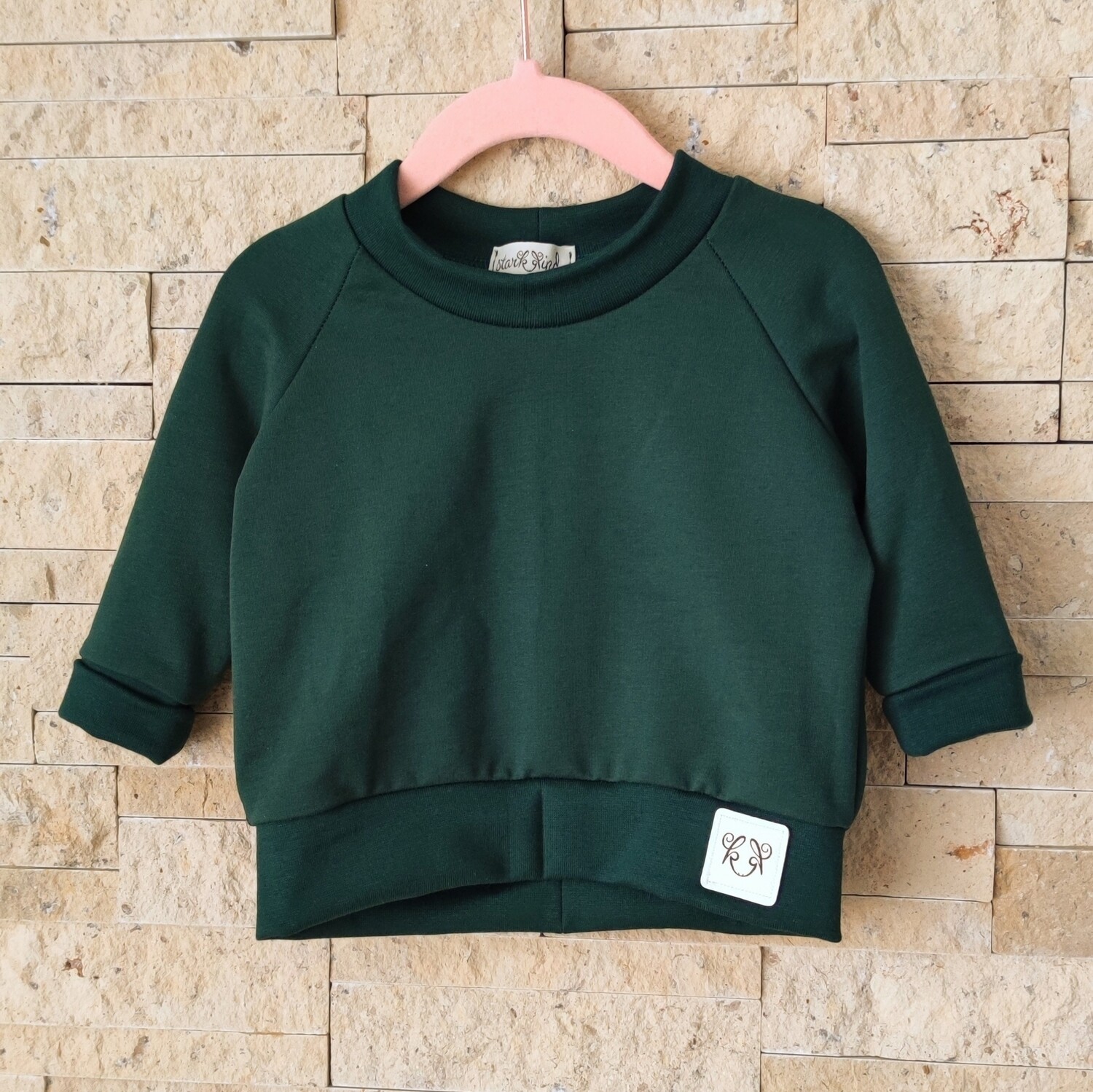 Raglan Sweater - French Terry Tannengrün